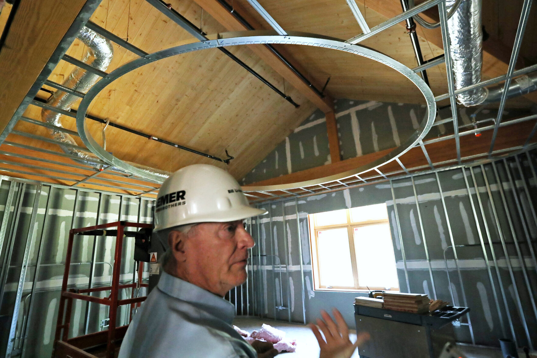 Treatment room with dome